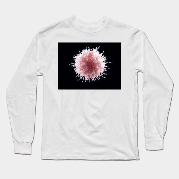 Natural killer cell, illustration, (F033/6127) Long Sleeve T-Shirt by SciencePhoto